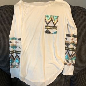 Sequin tunic/shirt